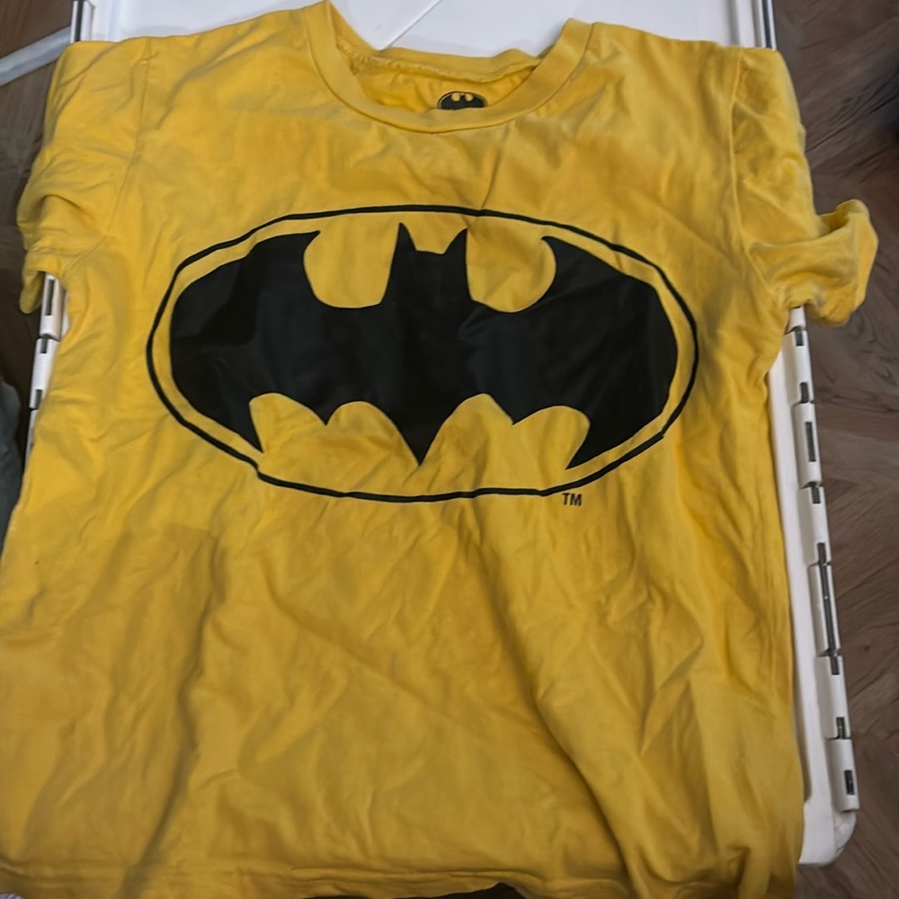 Batman t-shirt.
